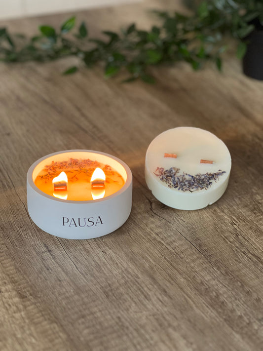 Vela Pausa + recarga