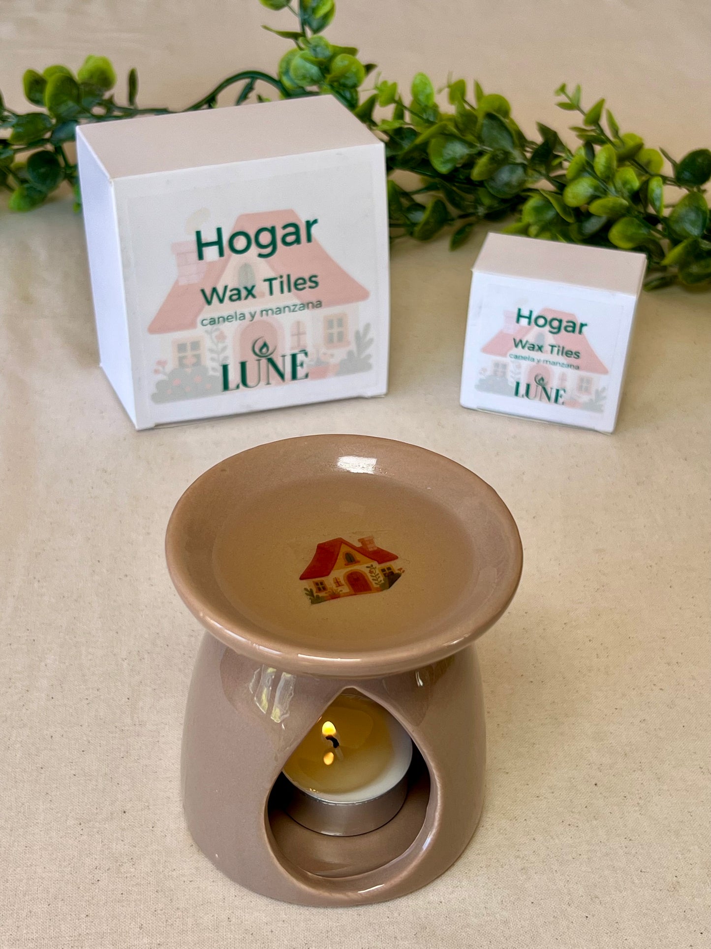 Wax Melts Artesanales con Ilustraciones · Caja de 10 · Luné