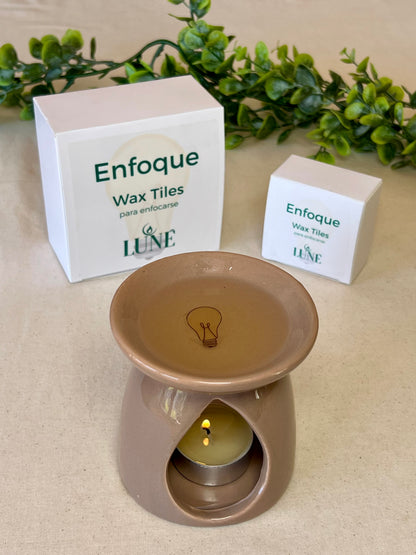 Wax Melts Artesanales con Ilustraciones · Caja de 10 · Luné