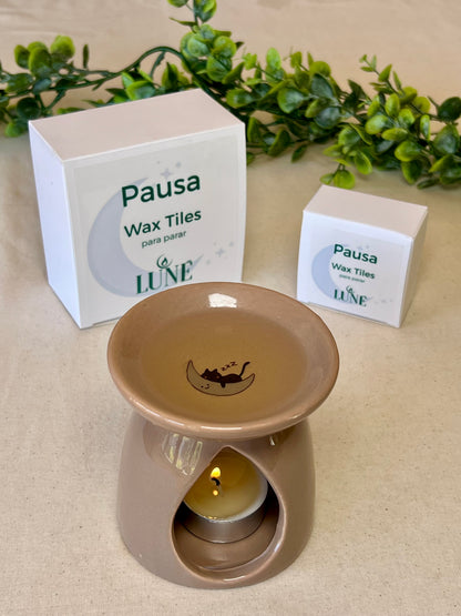 Wax Melts Artesanales con Ilustraciones · Caja de 10 · Luné