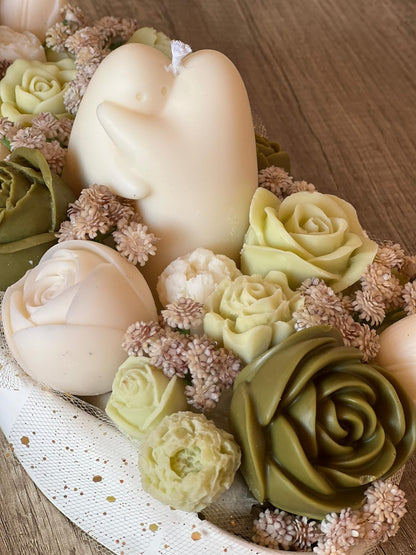 Bouquet grande + Figura de abrazo